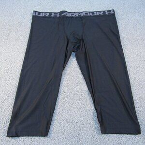Under Armour HeatGear 2.0 ¾ Compression Leggings – Size 5XL – Black – NWT